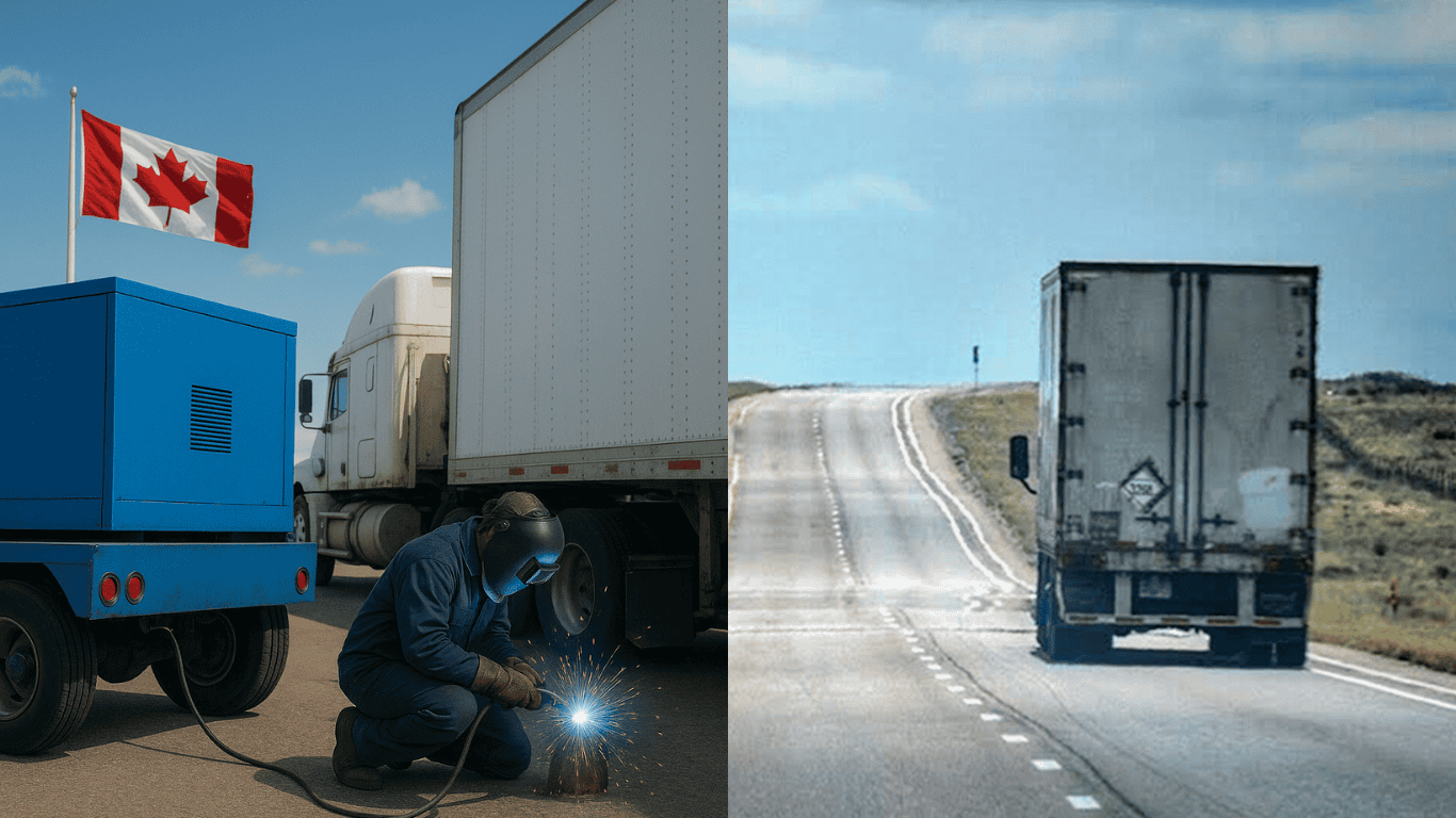 mobile welding solutiosn for Canadian logistics