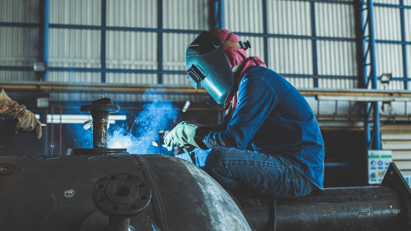 welding galvanized steel