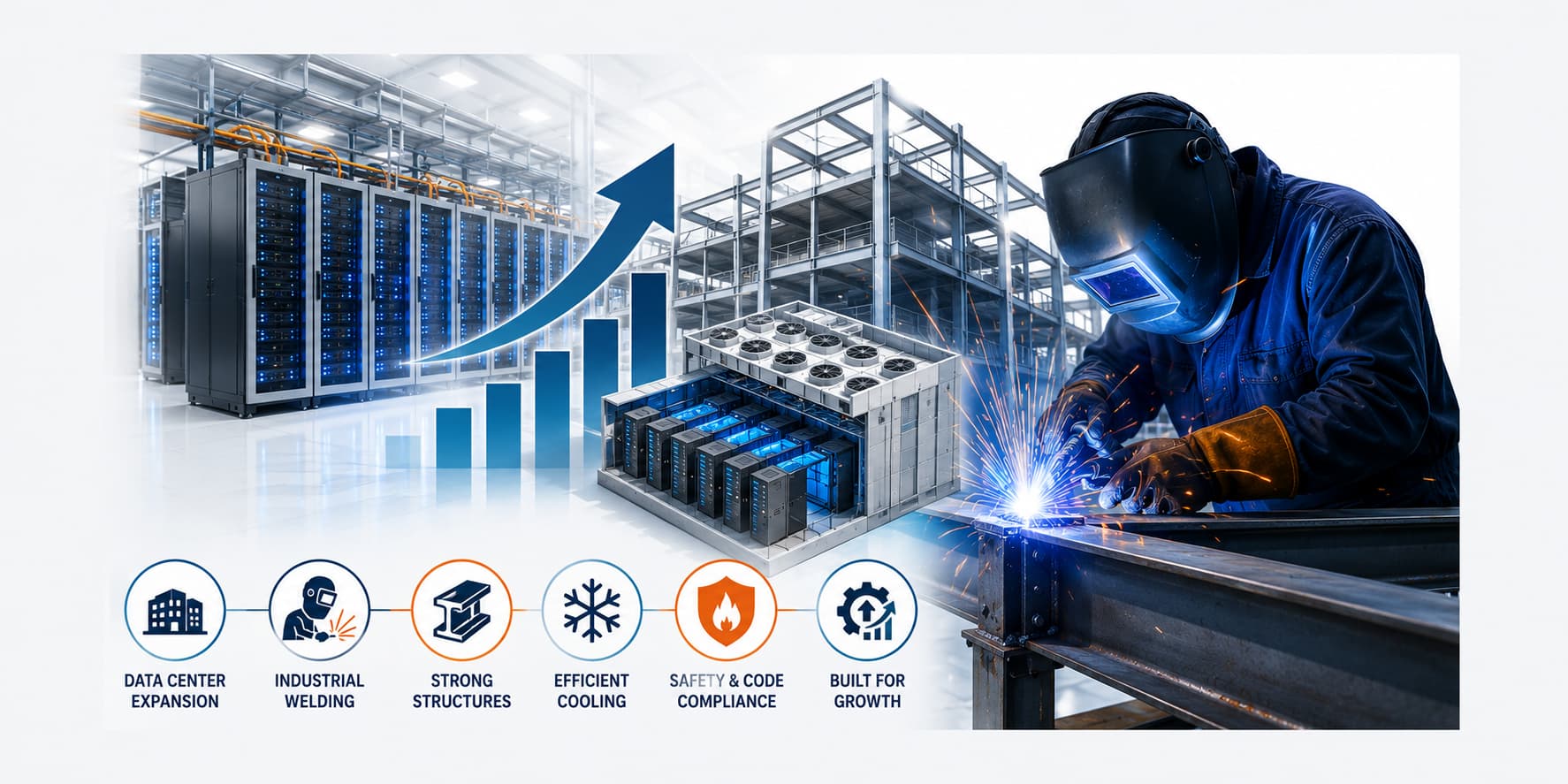 Building a Data Center? Here’s Why Industrial Welding Matters