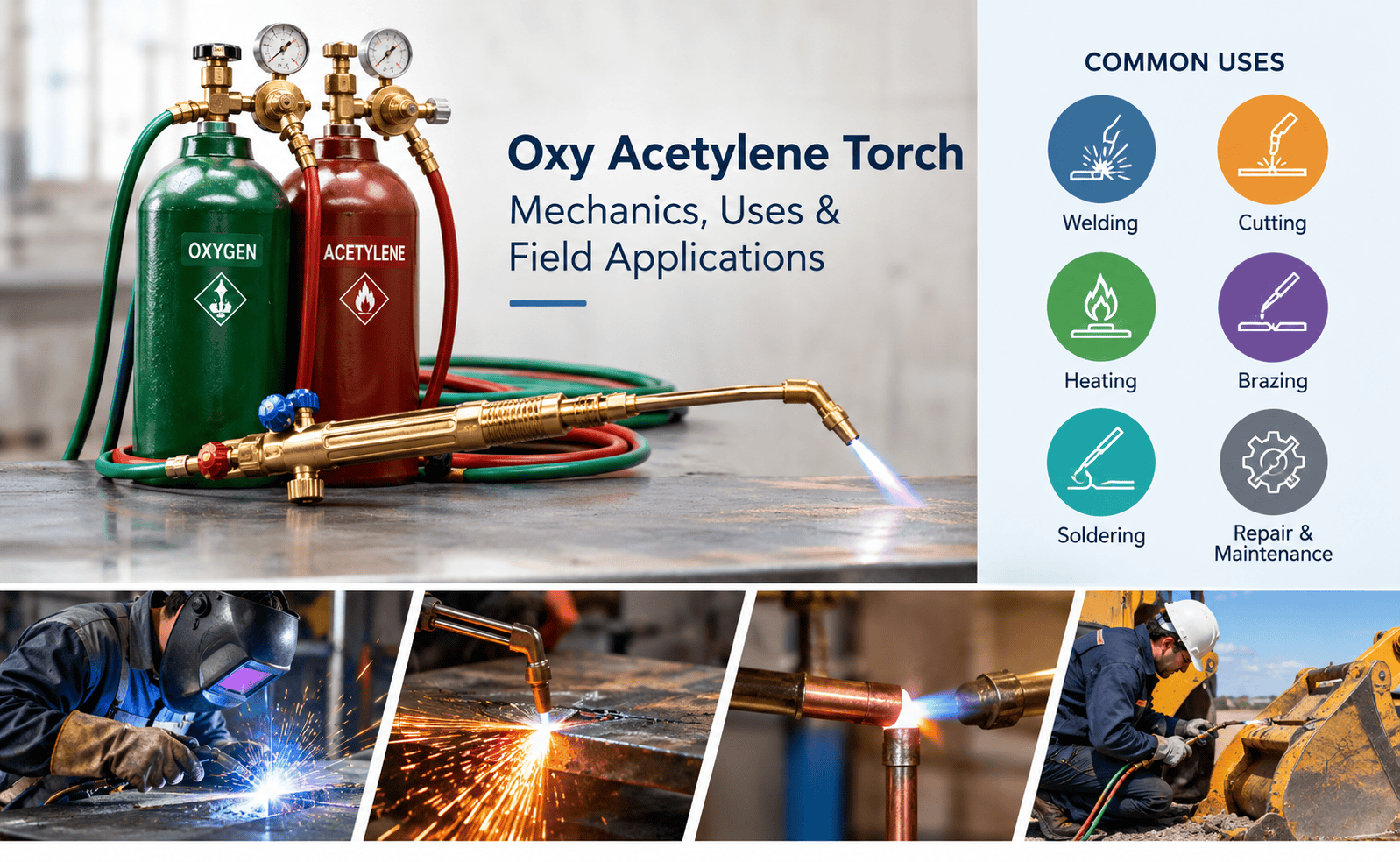 Oxy Acetylene Torch: How It Works, and Safety Tips